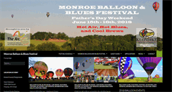 Desktop Screenshot of monroeballoonrally.com